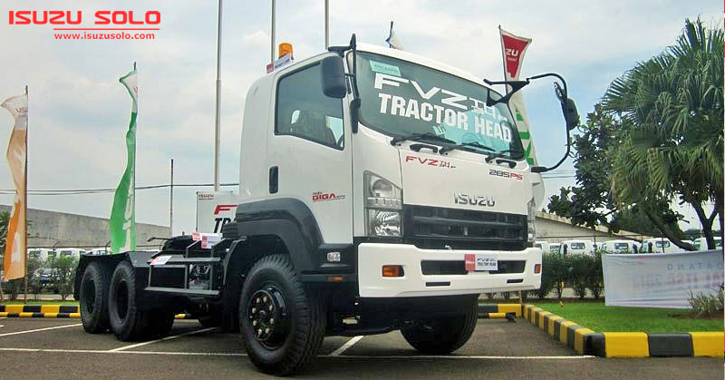 Tractor Head Isuzu Giga FVZ Fitur Lengkap dan Lebih Gagah